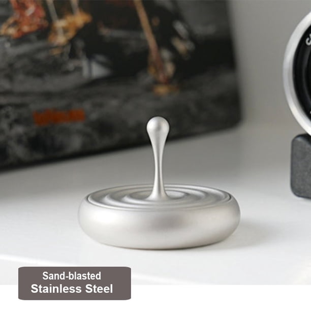 Spinning Top giratorio magnético decoración escritorio gotitas Spiner juguetes regalos sin Base