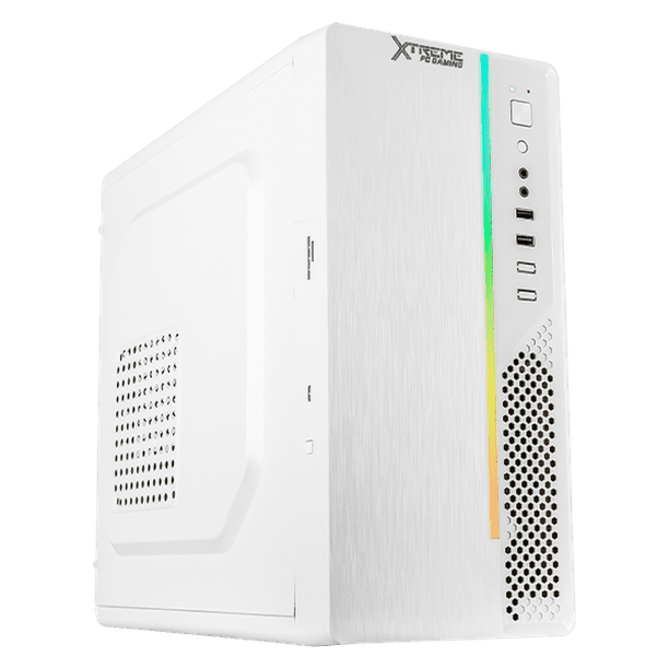 Computadora Escritorio Xtreme PC Gaming Intel N100 16GB SSD 500GB WIFI White ideal para punto de venta, trabajo administrativo y uso diario