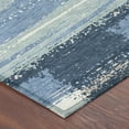 thumbnail image 3 of Addison Rugs Chantille Indoor/Outdoor Transitional Squares Denim Machine Washable Rectangle Rug, 5' x 7'6", 3 of 8