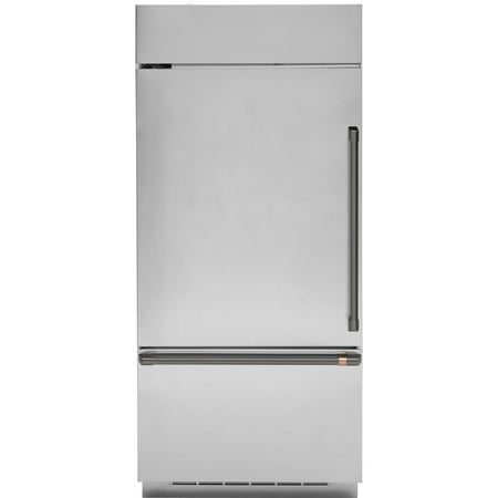 Café - 21.3 Cu. Ft. Bottom-Freezer Built-In Refrigerator with Left-Hand Side Door - Stainless steel