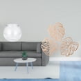 thumbnail image 2 of Acuario de escritorio,Pecera pequeña transparente,pecera,jarrón,mesa,Placa de pared con hojas de palma,Decoración de pared de madera con hojas de palma,Adorno de madera con decoración de, 2 of 8