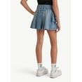 thumbnail image 2 of Justice Girls Chambray Cargo Skirt, Sizes XS - XLP, 2 of 6