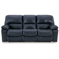 thumbnail image 2 of Signature Design by Ashley Leesworth Ocean Power Reclining Sofa, 2 of 9