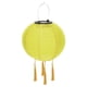 thumbnail image 5 of Lámpara de farol de nailon solar, impermeable, luz colgante, decoración de festival (amarillo), 5 of 5