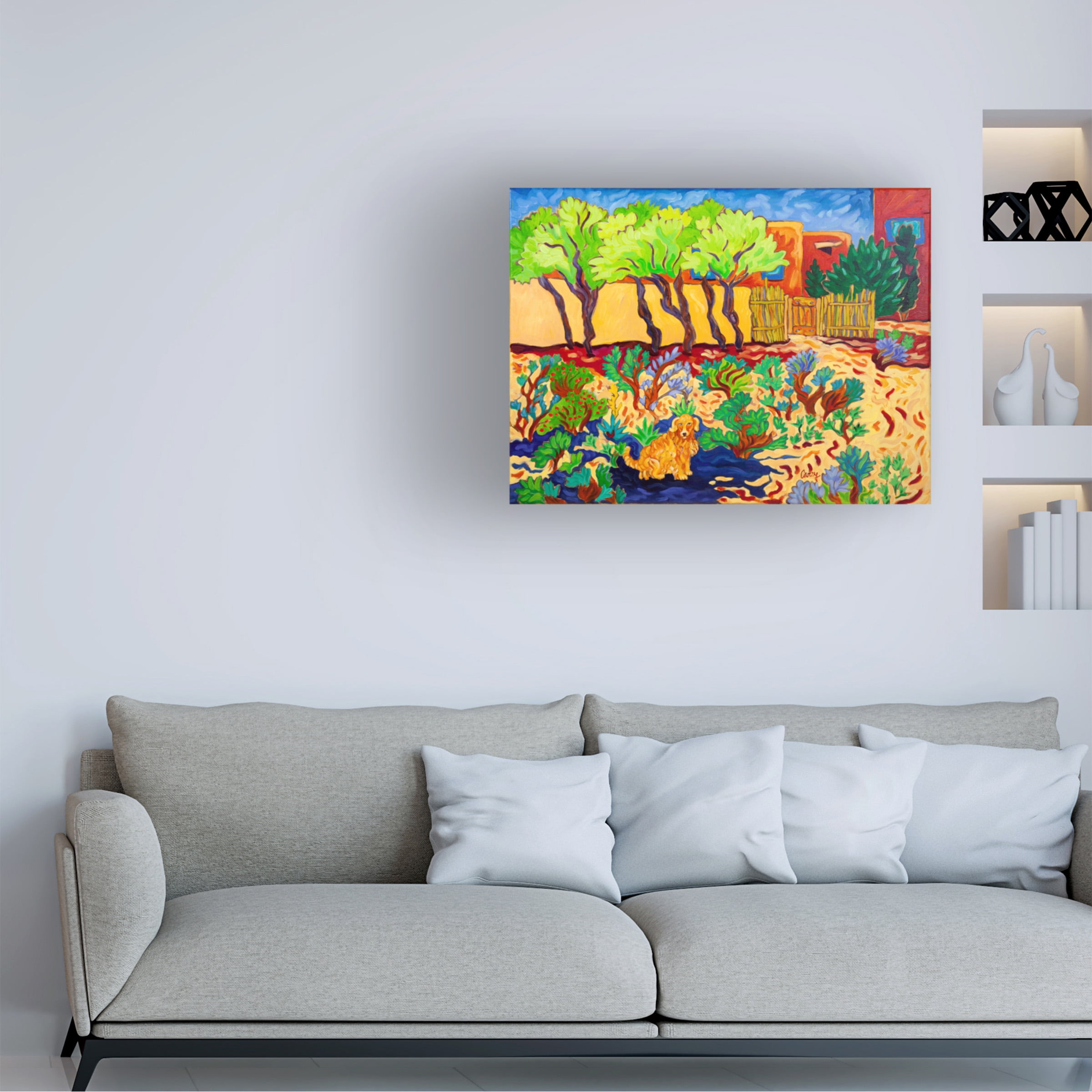 Cathy Carey 'The Path Home' Canvas Art