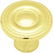 Liberty Polished Brass 1-1/4" Ring Round Knob