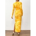 thumbnail image 2 of Vestido Maxi Ajustado de Manga Larga con Estampado Floral PRETTYGARDEN XL, 2 of 8