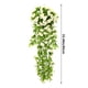 thumbnail image 3 of Guirnalda de glicinias artificiales de seda para colgar flores – Decoración de plantas colgantes realistas para bodas, hogar, paredes, pasillos y eventos., 3 of 6