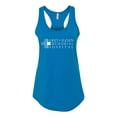 thumbnail image 2 of Grey Sloan Grey's Anatomy Pop Ladies Racerback Tank Top, Turquoise, X-Large, 2 of 3