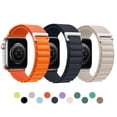 thumbnail image 2 of Correa de nailon para Apple Watch, correa de bucle alpino con hebilla de Metal compatible con iWatch Ultra, 42MM, 42MM, 45MM, 49MM, 2 of 4