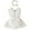 White, variant on QUOTAY Baby Girls Long Sleeve Bowknot Solid Color Ruffles Baby Romper Bodysuits with Headbands Outfits 02_Purple,6-9 Months