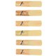 thumbnail image 4 of 10 Piezas Lengüetas De Saxofón Alto Lengüeta Clásico para 2.5 Fuerza 2 1/2 Música Regalo Navidad Instrumentos Musicales, 4 of 5
