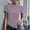 Purple shirts for women, variant on Shirts for Women Casual Basic Irregular Hem Knitted Plus Size Tee Tops Summer Casual Round Neck Short Sleeve Solid Ladies Blouses Purple XXL