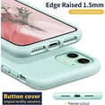 thumbnail image 3 of Entronix Funda de Silicona para iPhone 11, Suave Al Tacto, Antiarañazos y Antigolpes, Color Turquesa, 3 of 6