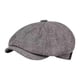 thumbnail image 5 of Boina de regalo, gorra de vendedor de periódicos, gorra de golf, gorra clásica, gorra informal de pintor, gorra plana Gris oscuro, 5 of 9
