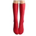 thumbnail image 2 of Dyfzdhu Winter Women Stockings Solid Color Casual Soft Thick Thermal Socks Calf Socks Christmas Gifts, 2 of 4