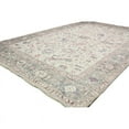 thumbnail image 4 of Bashian I166-IVGN-4X6-NH201 3.4 ft. x 5 ft. 6 in. Impressions Geometric Transitional Polyester & Cotton Machine Made Rectangle Area Rug, Ivory & Green, 4 of 5