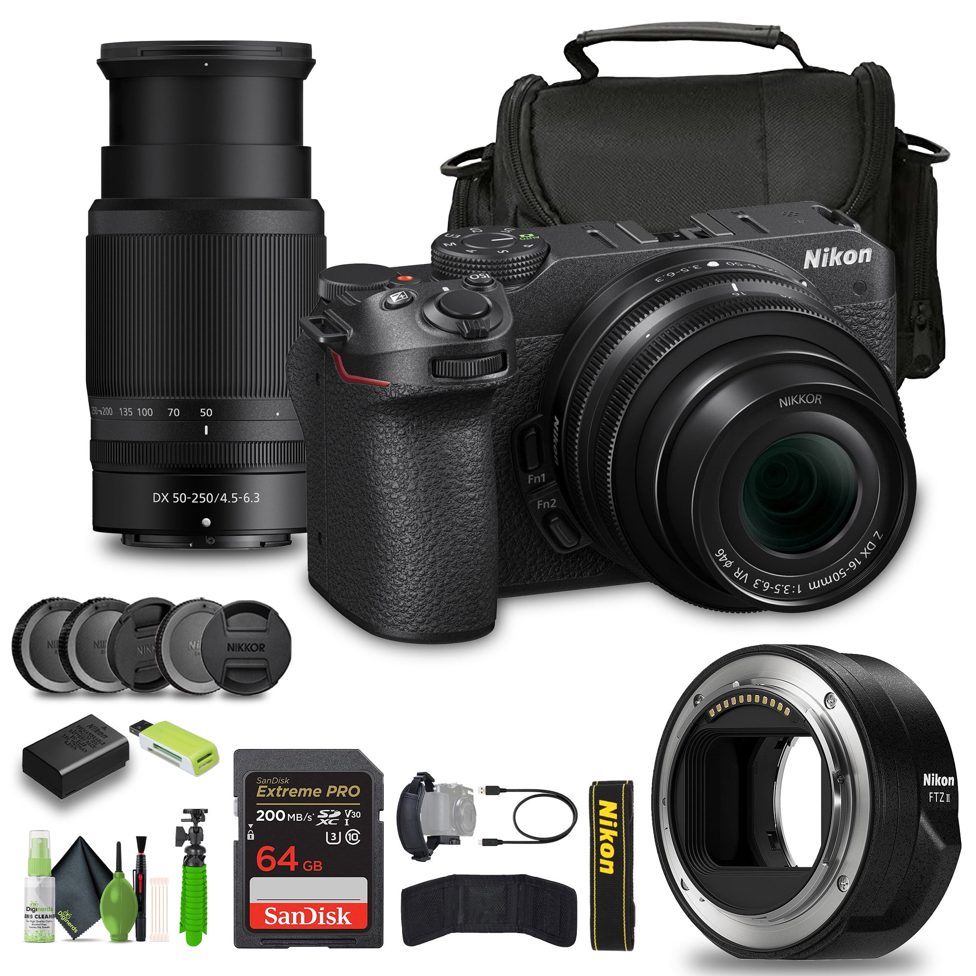 Nikon D5300 Digital SLR Camera & 18-55mm G VR II Lens (Grey) with