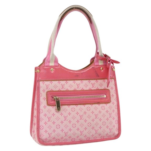 Pre-Owned Louis Vuitton Kathleen Mini Lin Pink Canvas Tote Bag Bag