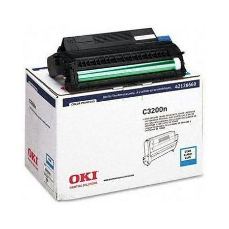 OKI42126660 - Oki Type C6 Cyan Image Drum For C 3200 and C 3200N