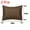 Brown, variant on Unique Bargains 2pk Queen Pillow Shams 1800 Microfiber Pillow Cases 20" x 30"