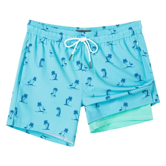 Bañador SURF CUZ 2 en 1, de compresión y secado rápido, L, talla L