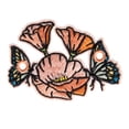 thumbnail image 5 of C SEVEN C7skates Shoe Lace Charm Accessory Decoration (Peach Poppy), 5 of 5