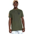 thumbnail image 3 of U.S. Polo Assn. Mens Slim Fit Pique Mesh Polo Shirt CYOL-S, 3 of 3