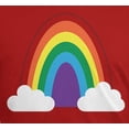 thumbnail image 4 of Halloween Rainbow Costume Mens T Shirt, 4 of 5