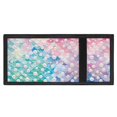thumbnail image 4 of POLERO Mermaid Scale with Pearl Print Trifold Card Wallet for School, Polyester Toddlers Wallets with Foldable Easy to Clean Children's Wallet, 4 of 6