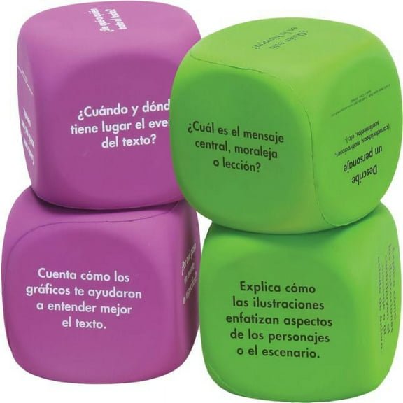Really Good Stuff Cubos de comprensi?n (Common Core Comprehension Cubes) - 4 cubes