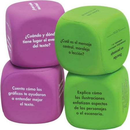 UPC: 0192407066281 | Really Good Stuff Cubos de comprensi?n (Common Core Comprehension Cubes) – 4 cubes