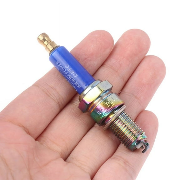 Blue Iridium Spark Plug D8TC For Vertical Engine CG Series 125cc 150cc 200cc 250cc Off-road Vehicle Motorcycle Electric Scooter