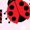 AD-Pink, variant on Inktastic Loved by My Great Grandma Cute Ladybug Boys or Girls Baby T-Shirt