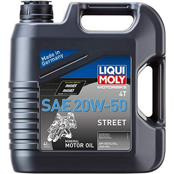 LIQUI MOLY Motorbike 4T SAE 20W-50 Street | 20064
