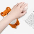 thumbnail image 4 of MMJ Lying Cute Animals Wrist Rest Office Wrist Cushion Plush Support for Computer Mouse Hand Typing 7.5in, 4 of 6