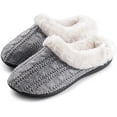 thumbnail image 1 of Roxoni Women's Slippers Cable Knit Super Cozy Comfort Clog, 1 of 4
