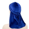 thumbnail image 4 of Power Waves Durag, Long Tail Satin Elastic Hat Velvet Hip Hop Durag, Premium Satin Deluxe Durags for Men, Breathable Premium Fabric, One Size Fits All, Durable & Versatile For All Hair Types, 4 of 4