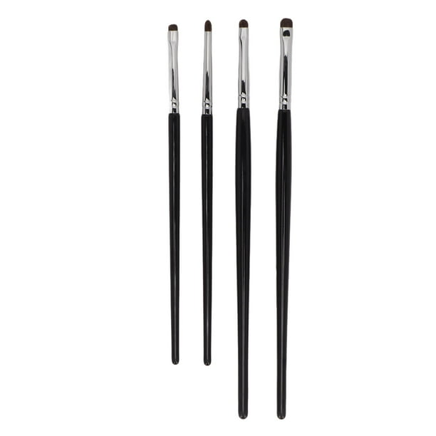 Pinceles de maquillaje para ojos NikouMX Kit de Brochas de maquillaje 4 piezas compacto ligero