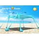 thumbnail image 2 of Carpa de playa Osoeri 3 x 3 m UPF50+ con sacos de arena y postes, 2 of 7