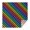 Colorful Rainbow Checkered, variant on Blue and White Checkered Pattern Square Tablecloth,Waterproof Square Table Cover,Wipeable Spillproof Washable Table Cover for Home Kitchen Party Decor 42"X42"(107x107cm)