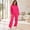 Hot Pink, variant on Sweat Suits for Womens 2 Piece Half Zip Long Sleeve Sweatshirt and Wide Leg Trousers Cozy Soft Tracksuit Loungewear for Daily Casual Loose Fit 2 Piece Tracksuit Pink XL