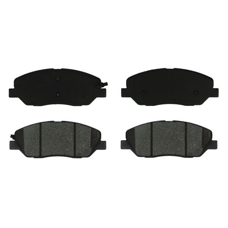 Gridiron Brakes Ceramic Front Brake Pad Set Driver and Passenger Side - ID1202 (Replaces Part# D1202)