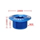 thumbnail image 3 of MUQZI CNC MTB Road Bike M19 Tornillos de la tapa del cigüeñal Tapa del perno del juego de bielas (Azul), 3 of 6