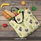 thumbnail image 5 of Fotbe Green And Purple Grapes Bolsa Tote con Estampado para Mujer, Bolsos con Cremallera, Bolsa de Hombro Casual de Gran Capacidad con Bolsillos Internos, 5 of 7