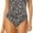 White,Black, variant on Hurley Ladies' Size XS, One-Piece Swimsuit, UPF 50+, Cayman Palms