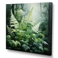 thumbnail image 2 of Designart "Ferns love expression II" Floral Canvas Print, 2 of 5