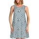 thumbnail image 1 of Balery Nautical1 Vestidos de verano para mujer con estampado: vestido holgado sin mangas, vestido playero informal y cómodo para días calurosos., 1 of 7