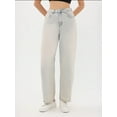 thumbnail image 3 of High-Waist Mom Fit Denim Jeans, 3 of 5