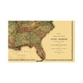 thumbnail image 2 of Railroad Map - Pacific Railroads - Rand McNally 1883 - Vintage Wall Art, 2 of 4